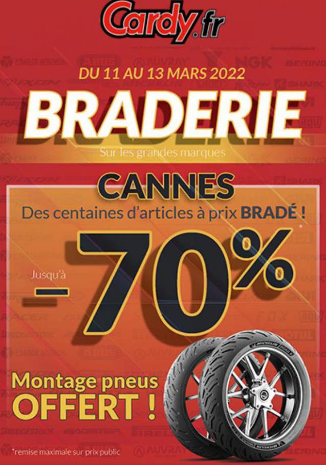 BRADERIE CARDY CANNES. Cardy (2022-03-13-2022-03-13)