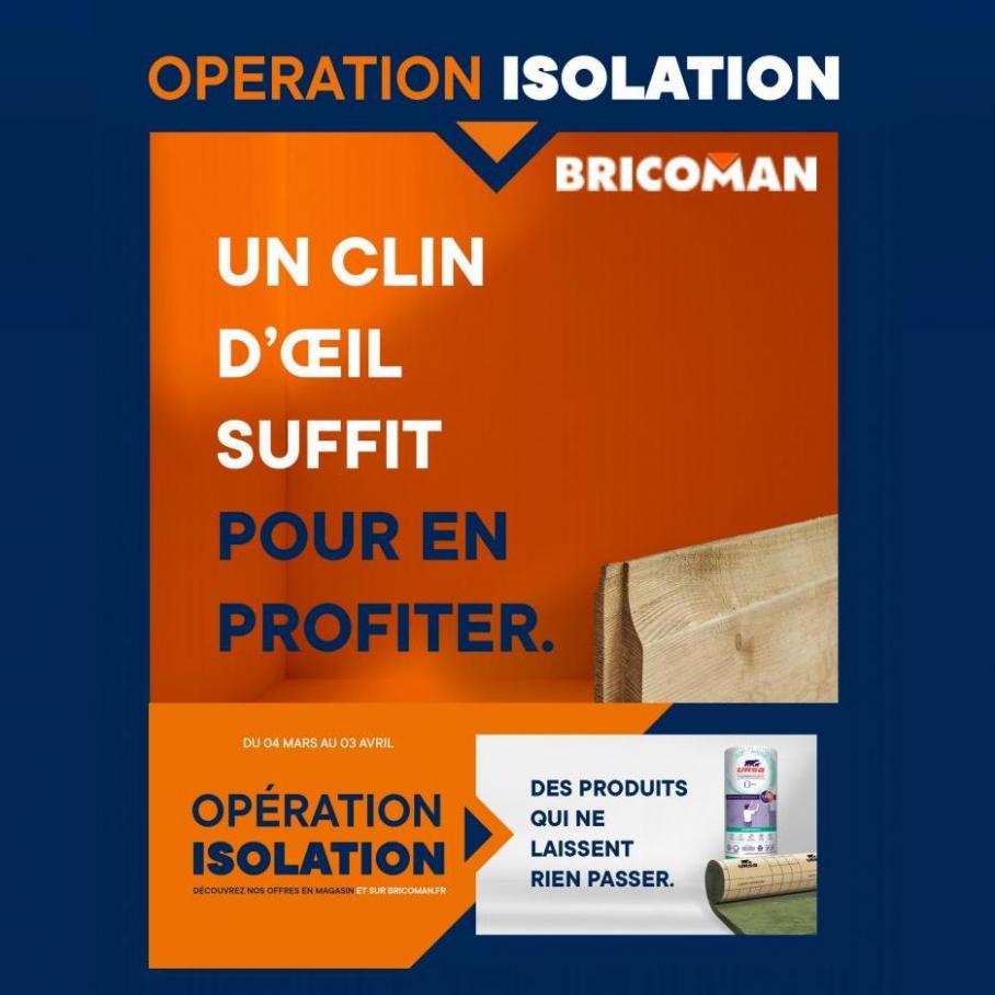 Operation Isolation. Bricoman (2022-04-03-2022-04-03)