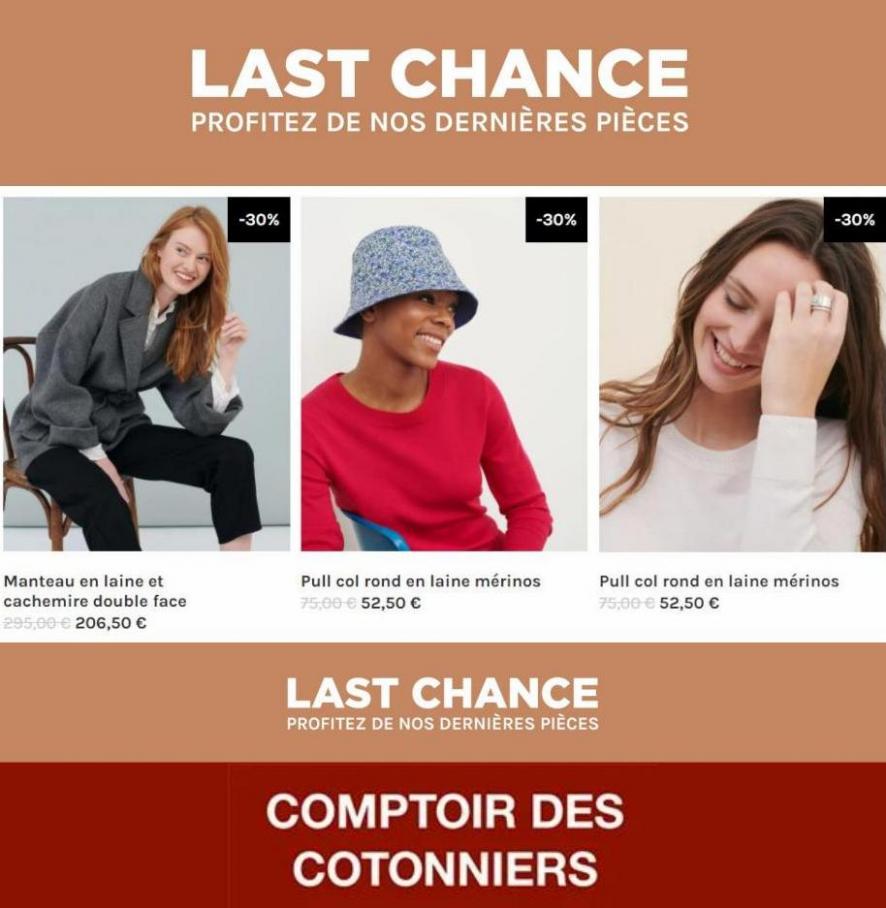 LAST CHANCE. Comptoir des cotonniers (2022-03-31-2022-03-31)