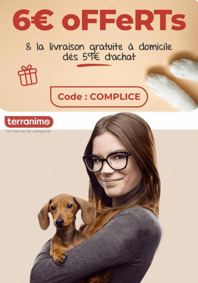 Promotions Animalerie chien et chat. Terranimo (2022-04-10-2022-04-10)