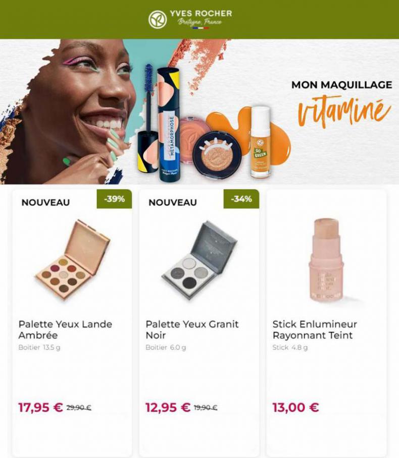 Mon maquillage vitaminé !. Yves Rocher (2022-03-31-2022-03-31)