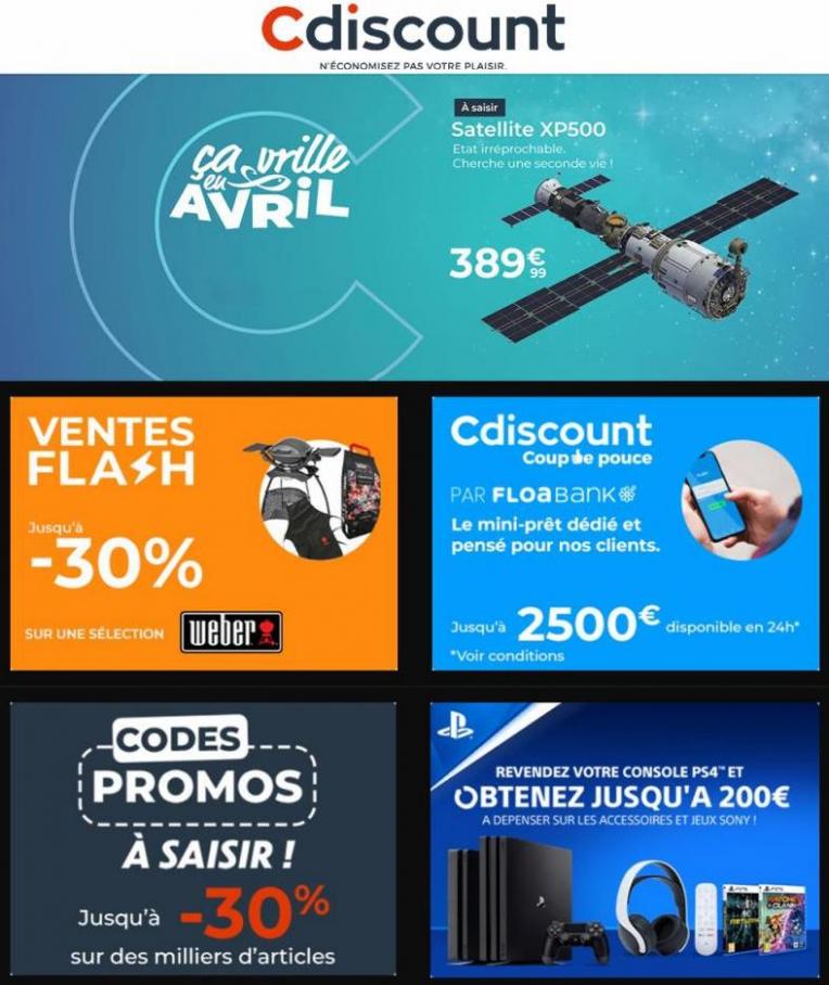 Avril Promotion. Cdiscount (2022-04-12-2022-04-12)