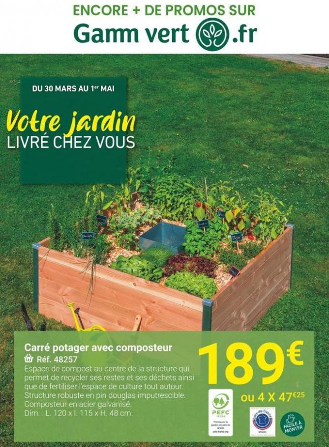 Votre jardin livré chez vous. Gamm vert (2022-05-01-2022-05-01)