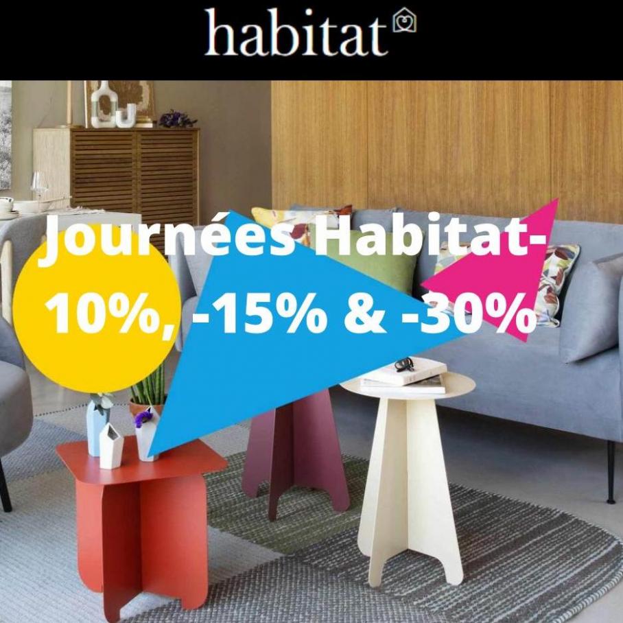 Journées habitat - 10%,-15% & -30%. Habitat (2022-04-28-2022-04-28)