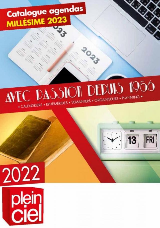 Catalogue Agendas 2023. Plein ciel (2022-06-30-2022-06-30)