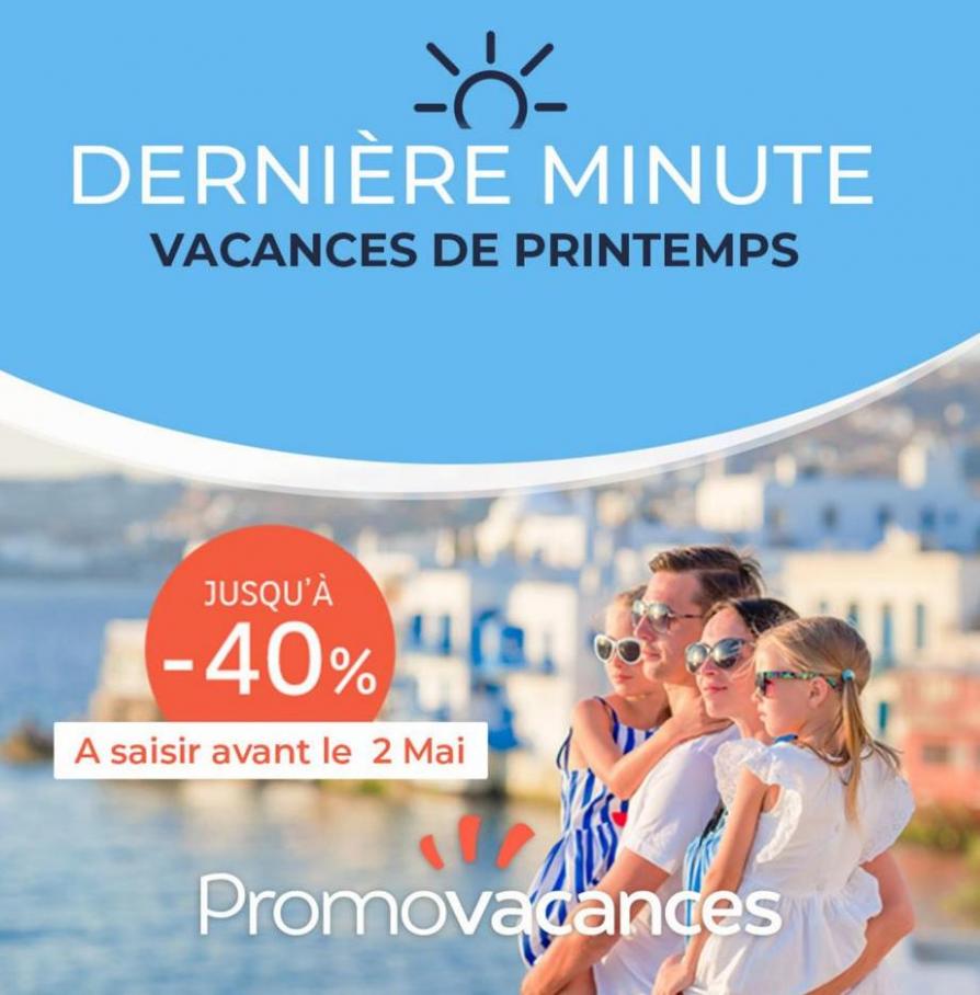 Vacances de Printemps. Promovacances (2022-05-31-2022-05-31)
