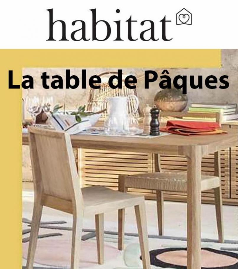 La table de Pâques. Habitat (2022-04-17-2022-04-17)