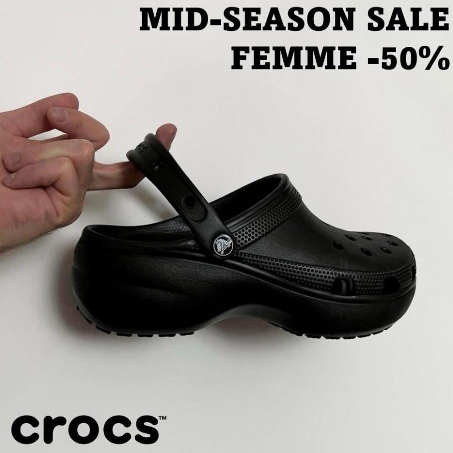MID-SEASON SALE -50% FEMME. Crocs (2022-04-26-2022-04-26)
