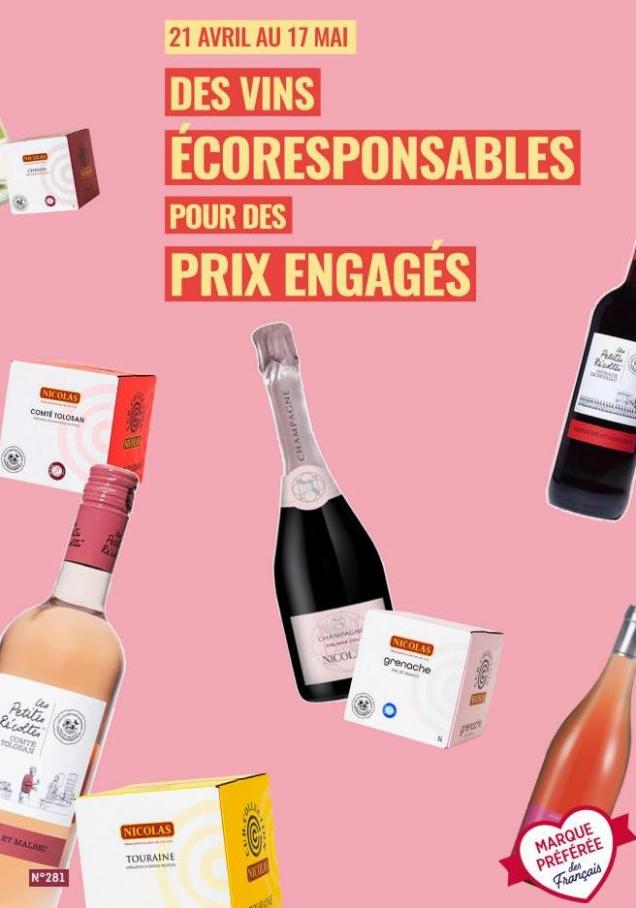 Des Vins Ecoresponsables Pour Des Prix Engages. Nicolas (2022-05-17-2022-05-17)