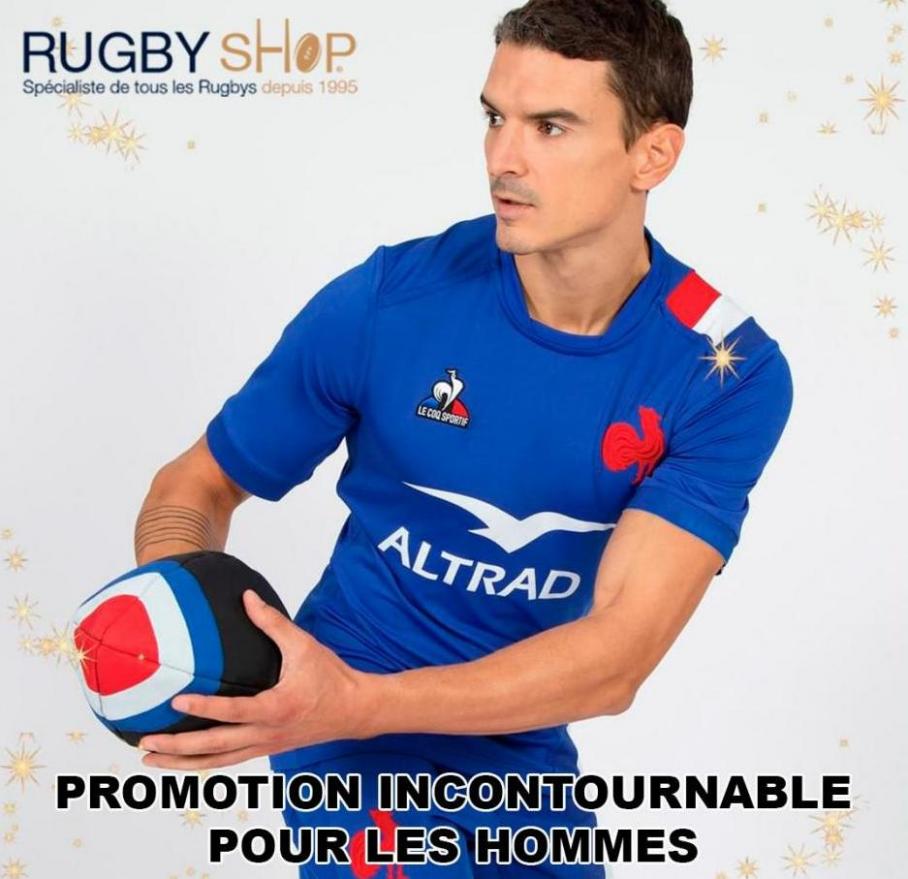 Promotion incontournable pour les hommes. Rugby Shop (2022-04-13-2022-04-13)