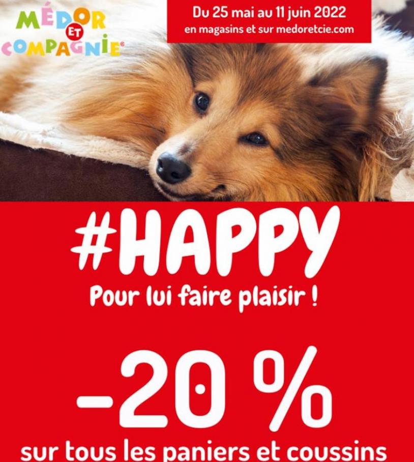 Les offres #HAPPY - Paniers et coussins. Médor et Compagnie (2022-06-11-2022-06-11)