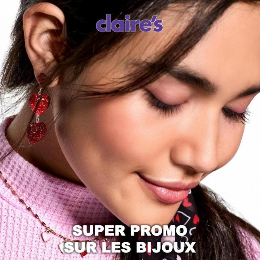 Super promo sur les bijoux. Claire's (2022-06-09-2022-06-09)