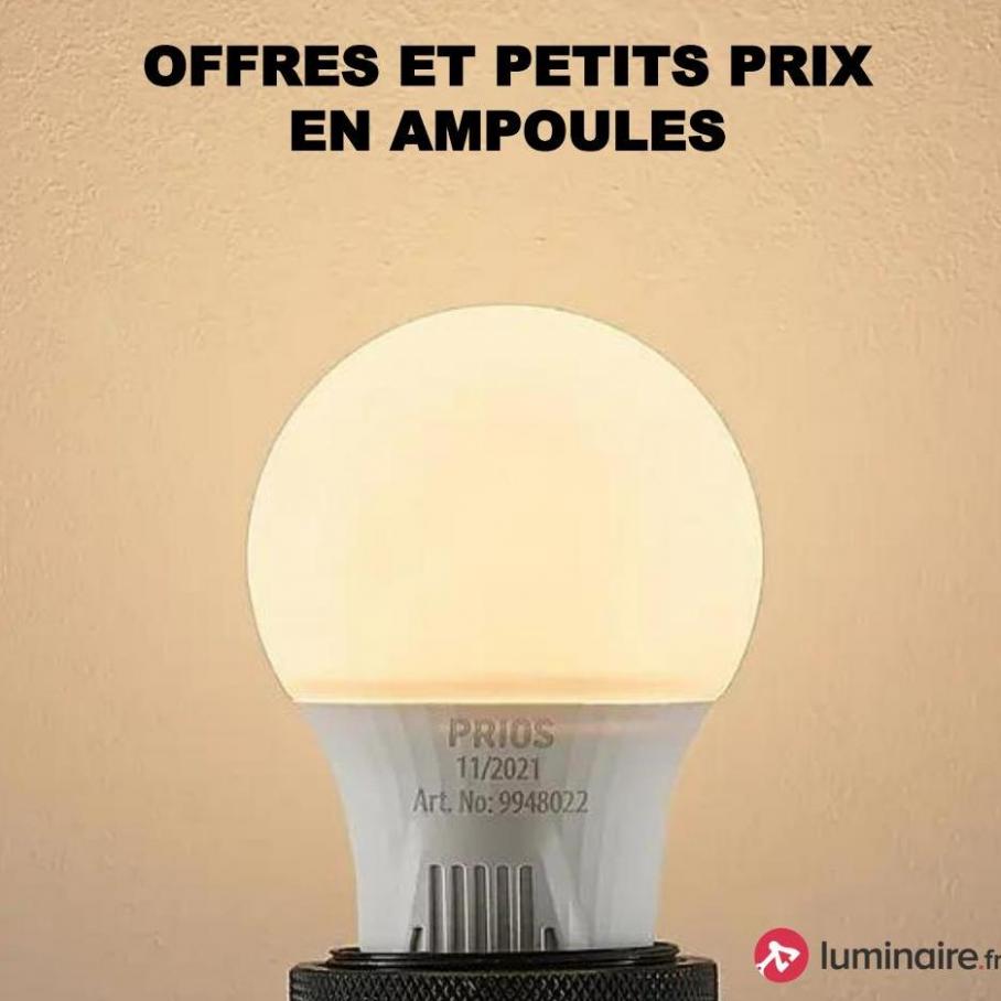 Offres et petits prix en Ampoules. Luminaire (2022-05-23-2022-05-23)