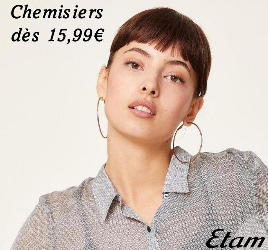 Chemisiers dès 15,99€. Etam (2022-05-27-2022-05-27)