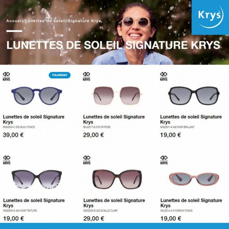 Lunettes De Soleil Signature Krys. Krys (2022-05-29-2022-05-29)
