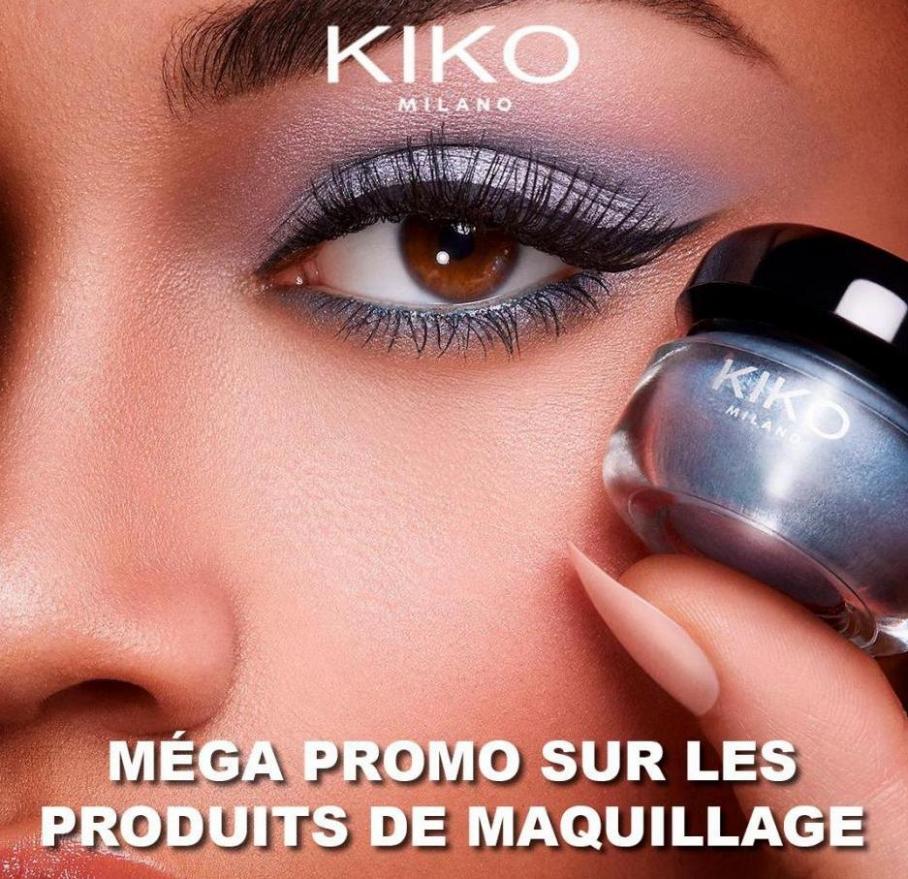 Méga promo sur les produits de maquillage. Kiko (2022-06-06-2022-06-06)
