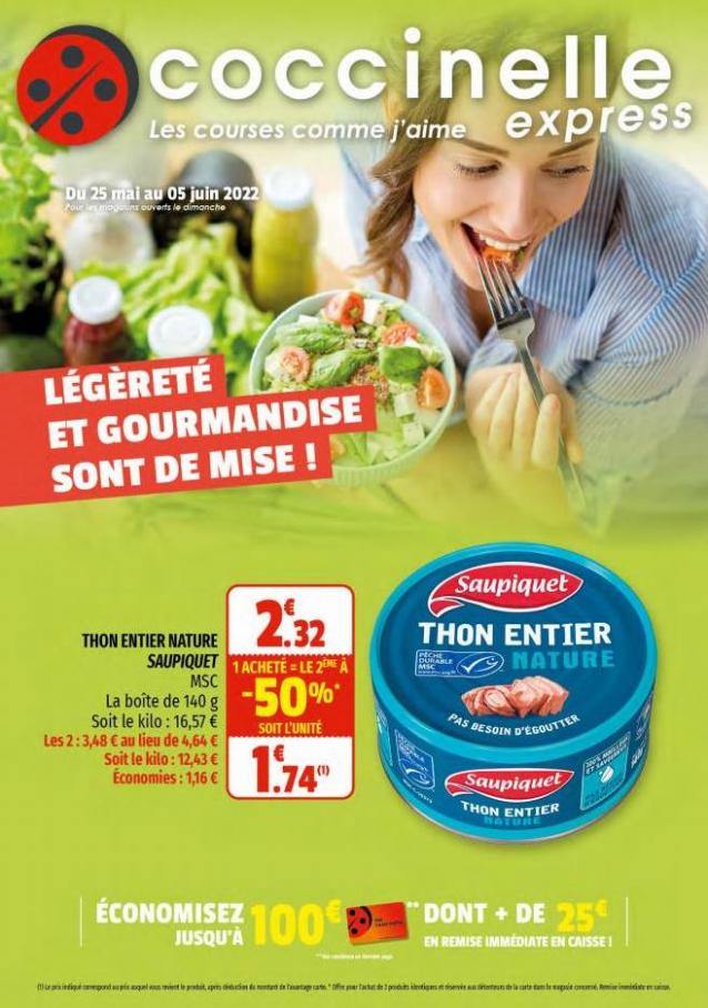 Légèreté et Gourmandise Sont De Mise!. Coccinelle Express (2022-06-05-2022-06-05)