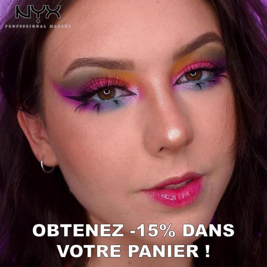 OBTENEZ -15% DANS VOTRE PANIER !. NYX Professional Makeup (2022-05-27-2022-05-27)