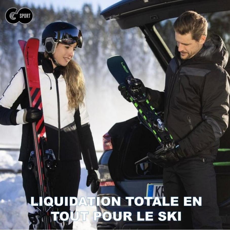 Liquidation totale en tout pour le ski. GO Sport (2022-05-16-2022-05-16)