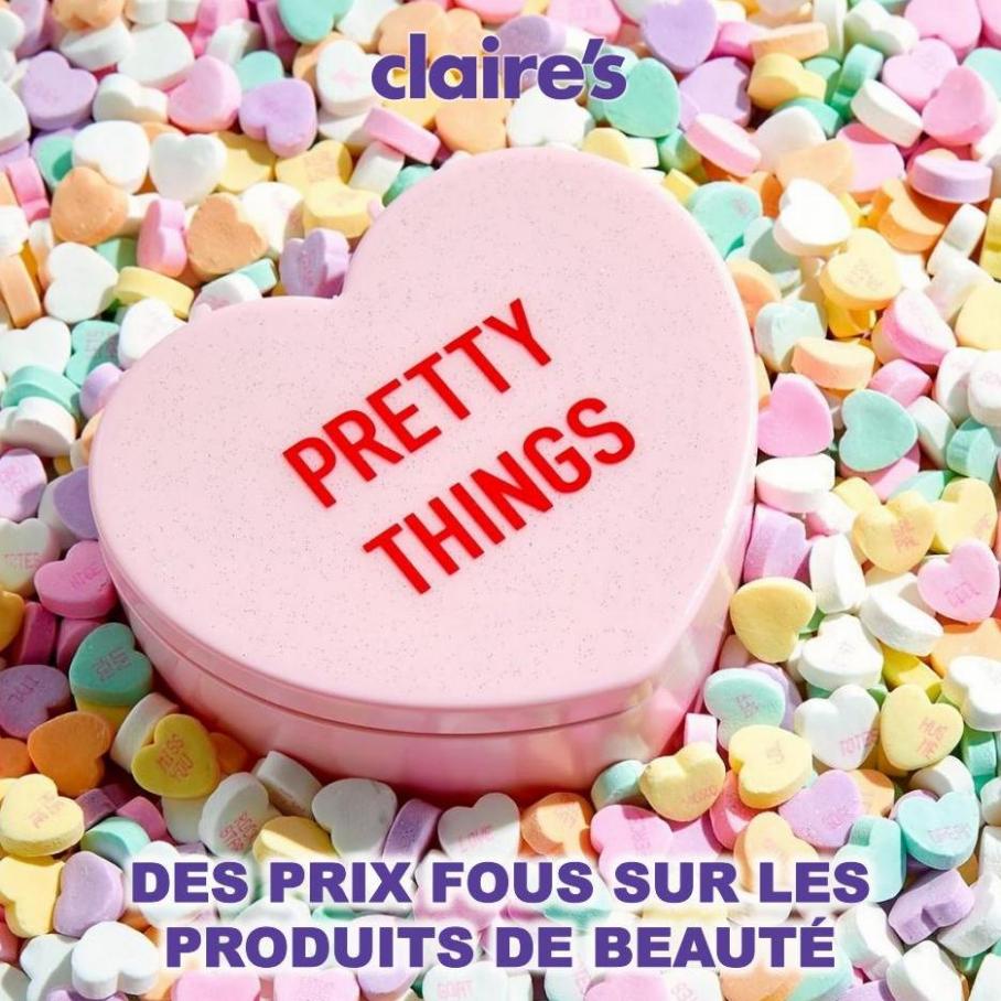 Des prix fous sur les produits de beauté. Claire's (2022-06-09-2022-06-09)