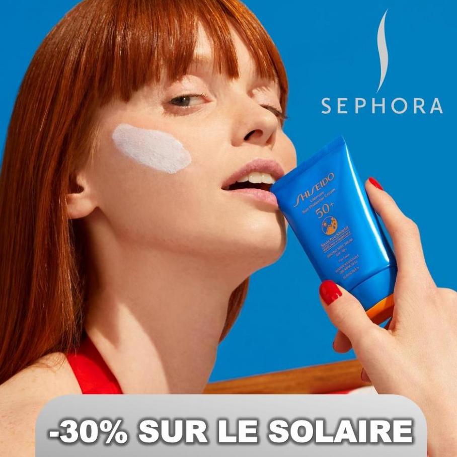 -30% SUR LE SOLAIRE. Sephora (2022-07-04-2022-07-04)