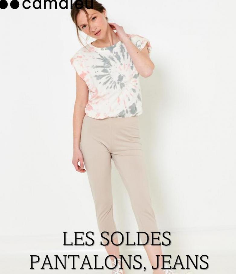 Les Soldes Pantalons Jeans. Camaieu (2022-07-11-2022-07-11)