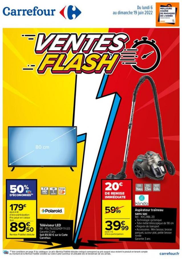 Ventes Flash. Carrefour (2022-06-19-2022-06-19)