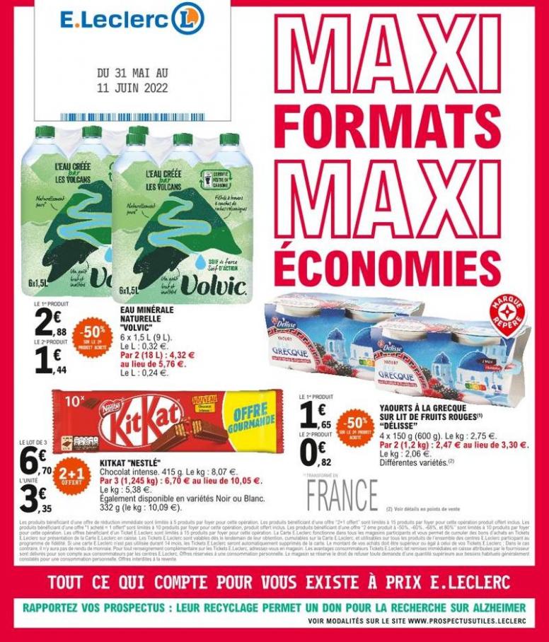 Maxi formats. E.Leclerc (2022-06-11-2022-06-11)