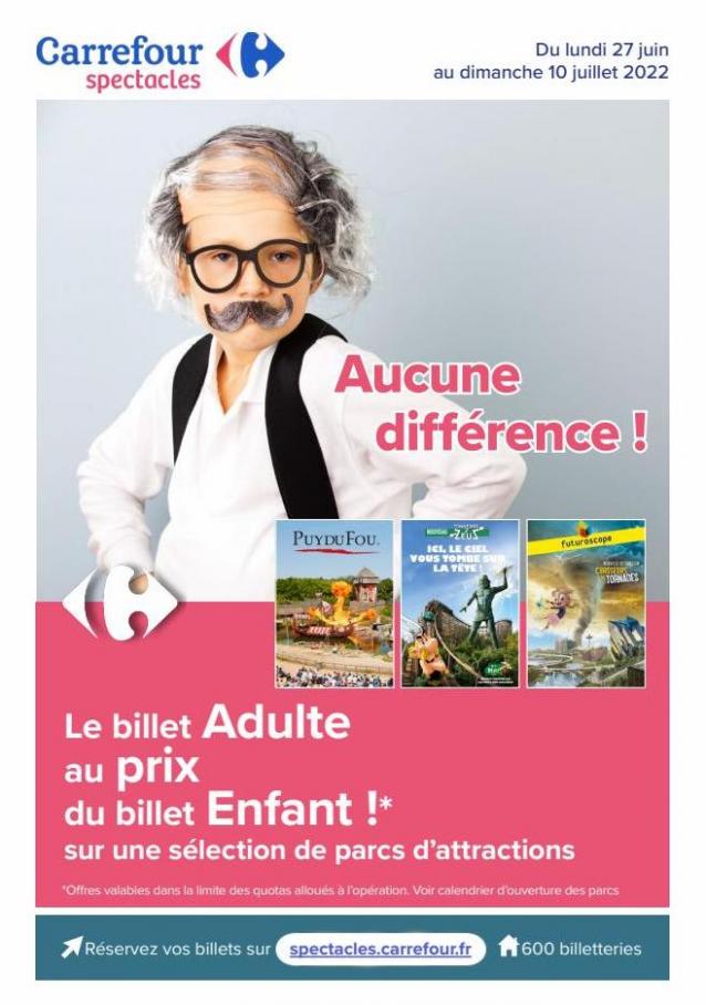 Aucune  différence!. Carrefour Spectacles (2022-07-10-2022-07-10)