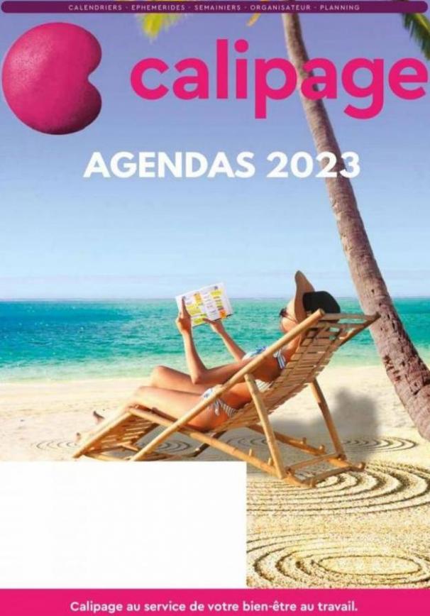 Catalogue Agendas 2023 Calipage. Calipage (2022-12-31-2022-12-31)