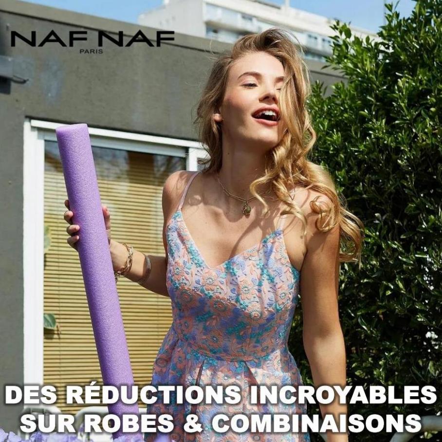 Des réductions incroyables sur Robes & Combinaisons. Naf Naf (2022-06-27-2022-06-27)