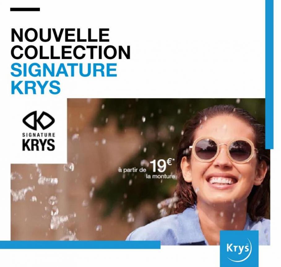NOUVELLE COLLECTION SIGNATURE KRYS. Krys (2022-06-19-2022-06-19)