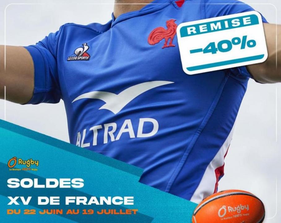 Remise -40%. Ô Rugby (2022-07-19-2022-07-19)
