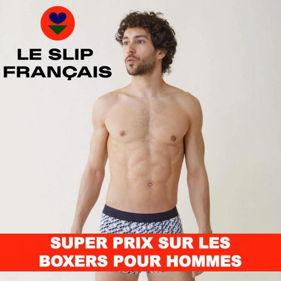 Super prix sur les boxers pour hommes. Le Slip Français (2022-07-26-2022-07-26)