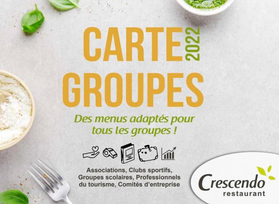 CARTE GROUPE. Crescendo (2022-12-31-2022-12-31)