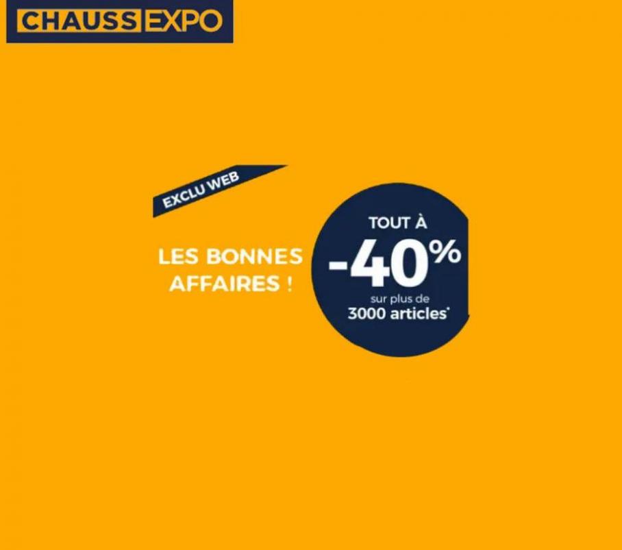 Offres spéciales. Chauss Expo (2022-08-04-2022-08-04)