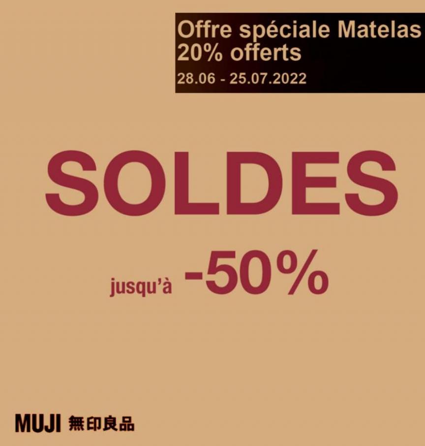 Offres spéciales. Muji (2022-07-25-2022-07-25)