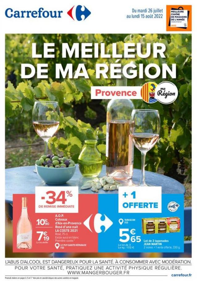 Région Provence. Carrefour (2022-08-15-2022-08-15)