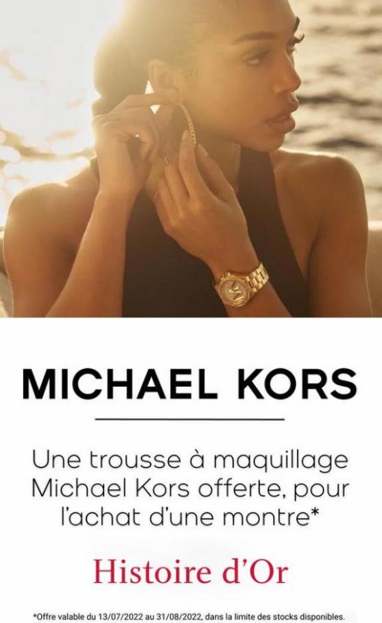 MONTRES MICHAEL KORS. Histoire d'Or (2022-08-31-2022-08-31)
