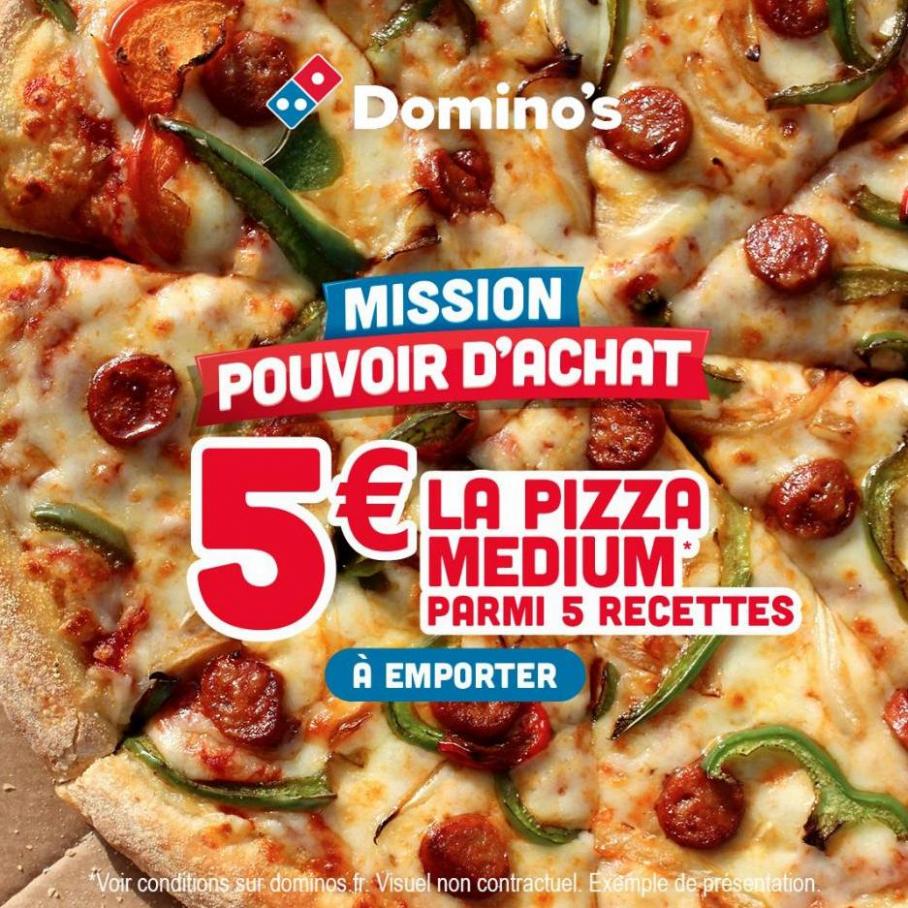 Nos offres du moment. Domino’s Pizza (2022-08-05-2022-08-05)