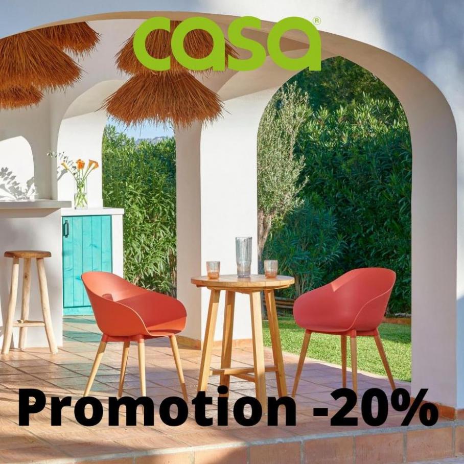 Promotion -20%. Casa (2022-07-21-2022-07-21)