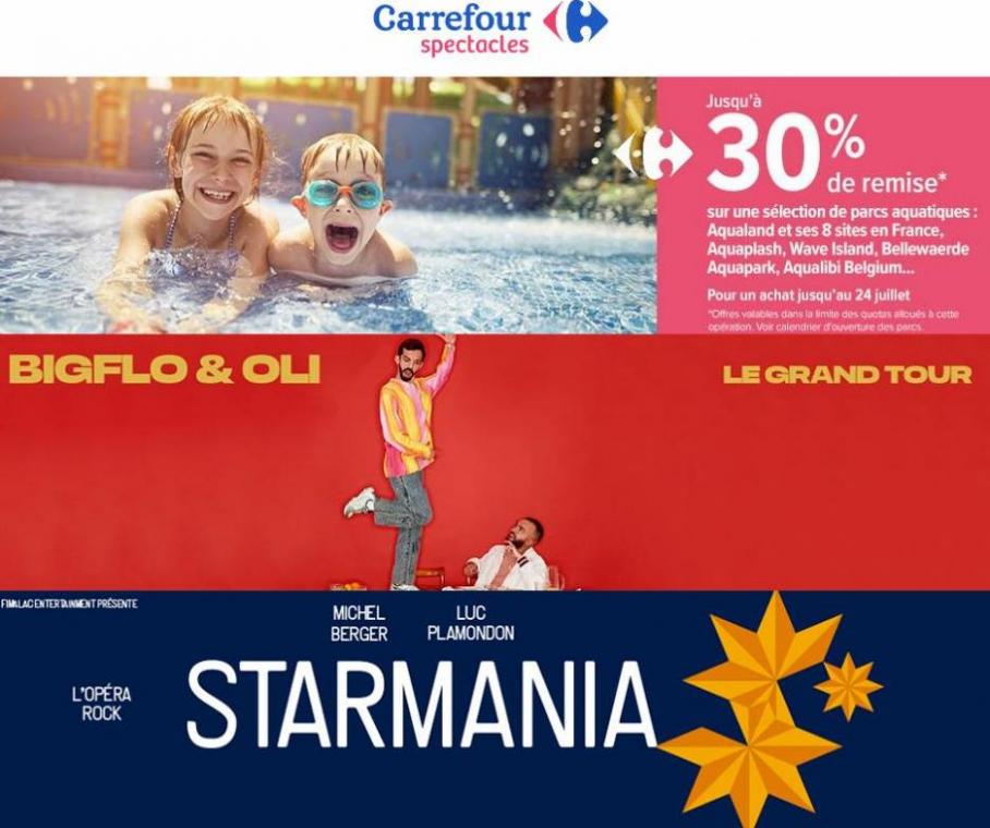 Offres spéciales. Carrefour Spectacles (2022-07-17-2022-07-17)