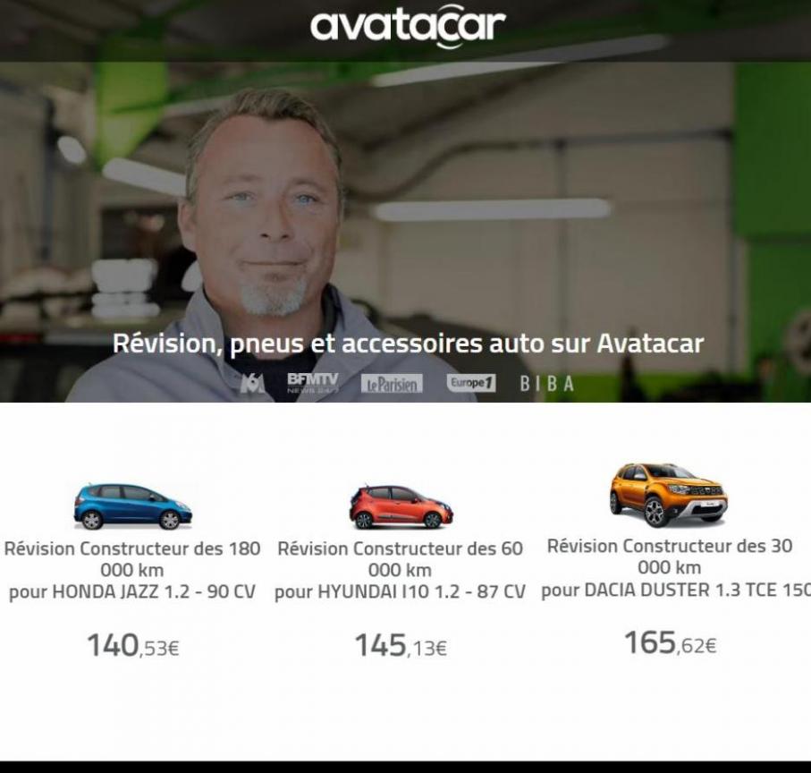 Offres du moment. AvataCar (2022-08-13-2022-08-13)