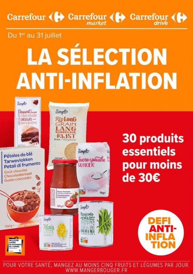 Le Sélection Anti-Inflation. Carrefour (2022-07-31-2022-07-31)