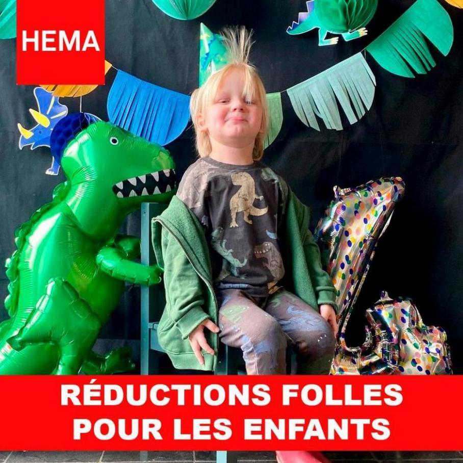 Réductions folles pour les enfants. Hema (2022-07-18-2022-07-18)