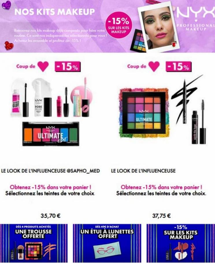 KITS MAKEUP À -15%. NYX Professional Makeup (2022-09-12-2022-09-12)