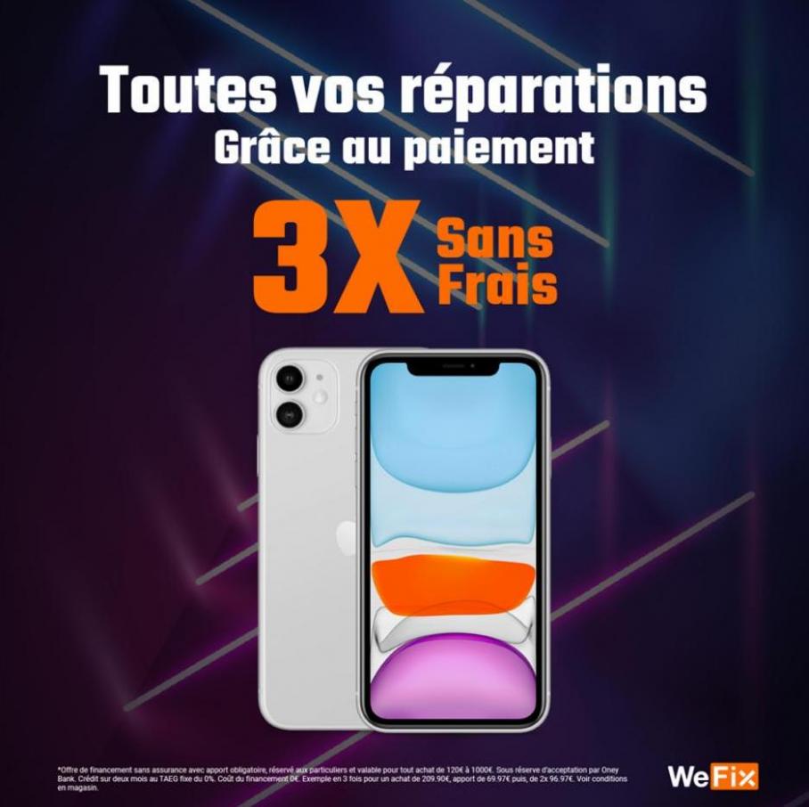 Promotions. WeFix (2022-10-04-2022-10-04)