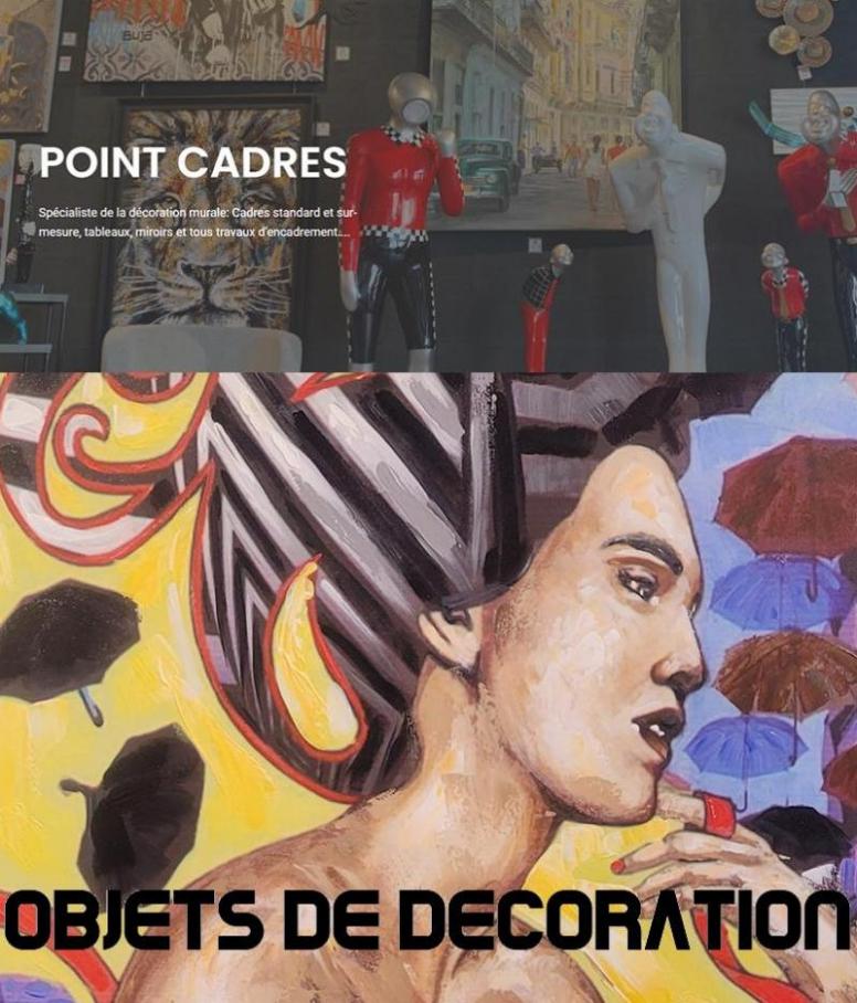OBJETS DE DECORATION. Point Cadres (2022-10-31-2022-10-31)
