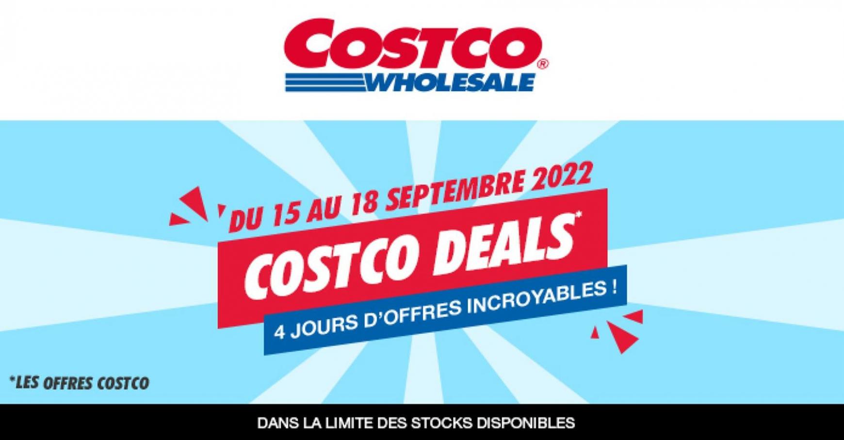 Costco Deals. Costco (2022-09-18-2022-09-18)