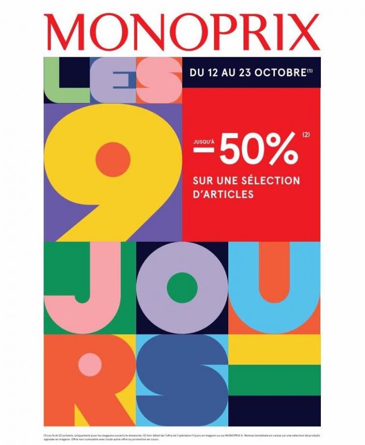 Monoprix promotions. Monop' (2022-10-23-2022-10-23)